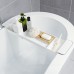 21″  35″ Bathtub Storage Rack Luxury Shelf Tidy Tub Tray Holder Bathroom