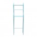 160x50x25CM Toilet Bathroom Shelf Steel Pipe Material Perforation  Free Storage Shelf With Paper Towel Rack   Towel Rack