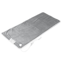 Gray 220V Electric Heated Blanket Soft Warm Winter Heater Bed Cover
