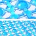 7 PCS Waterdrop Bathroom Mat with Suction Cup Massage Foot Mat Bathtub Anti  slip Mat  Transparent Green