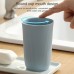 8 PCS Mouthwash Toothbrush Cup Household Couple Wash Cup  Capacity  About 360ml  Polar White