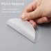 6 PCS   Pack 10cm Bathroom Steps Round PEVA Non  Slip Stickers  Grey