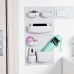 Home Storage Wall Suction Cup Sticking Type Hole Free Plastic Storage Rack Cosmetic Toiletries Storage Bathroom Supplies